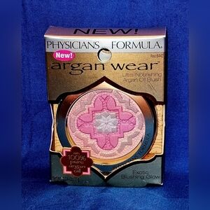 Physicians Formula - Rose 6442 - Argan Wear Ultra Nourishing Oil Blush Glow NEW